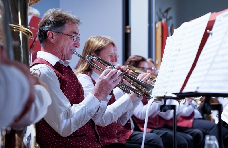 Das Orchester der Musikvereinigung Bingen-Gaulsheim